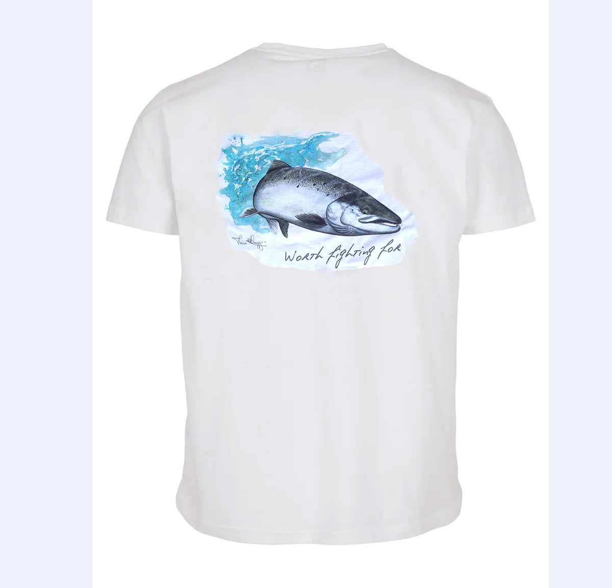 Simms T-Shirt Weirgang Atlantic Salmon
